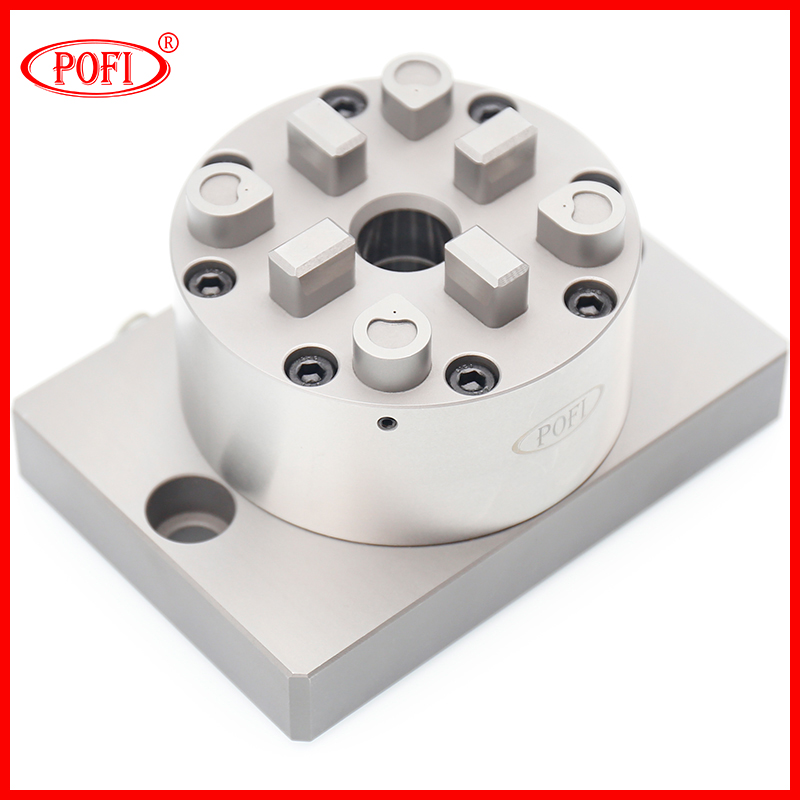 PO-3M0040 D100 CNC氣動(dòng)卡盤(pán) 電極夾具 快換夾具